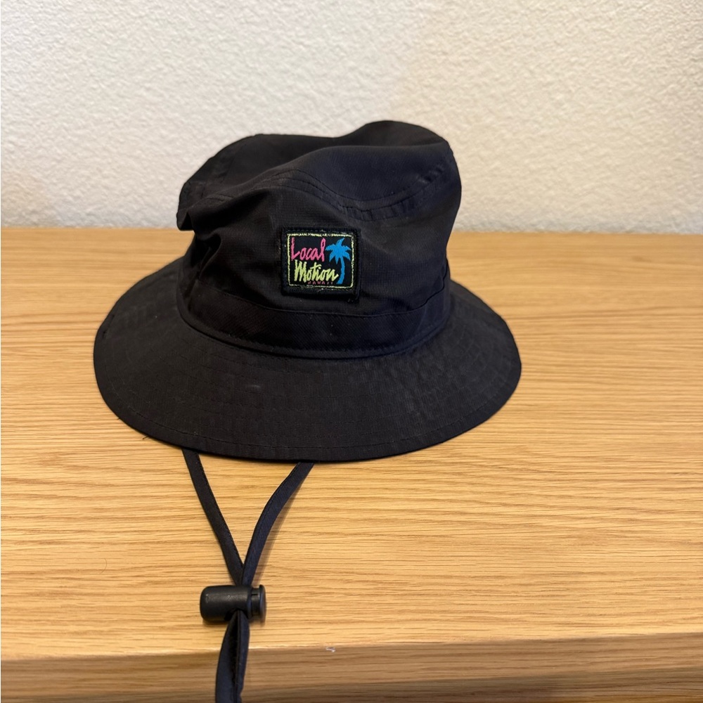 Local Motion Black Bucket Hat